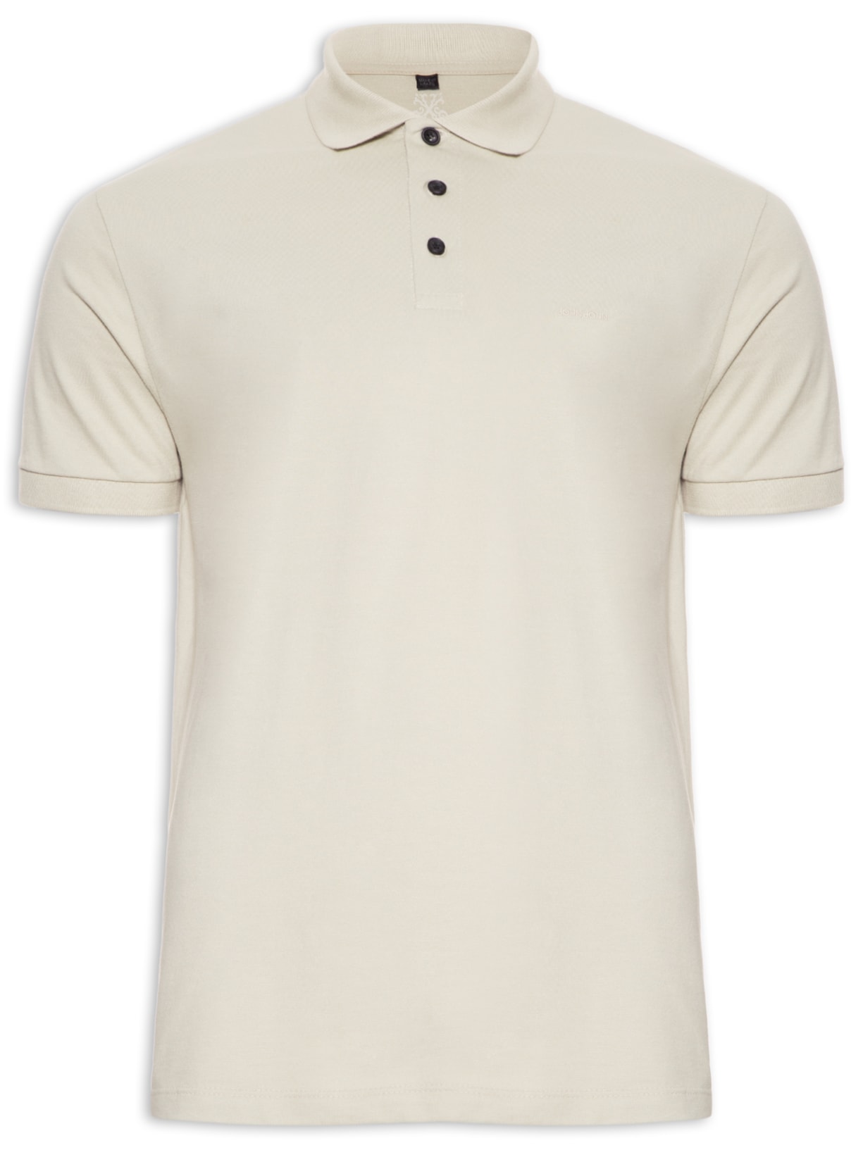 Polo Masculina New Simple Basic - Bege
