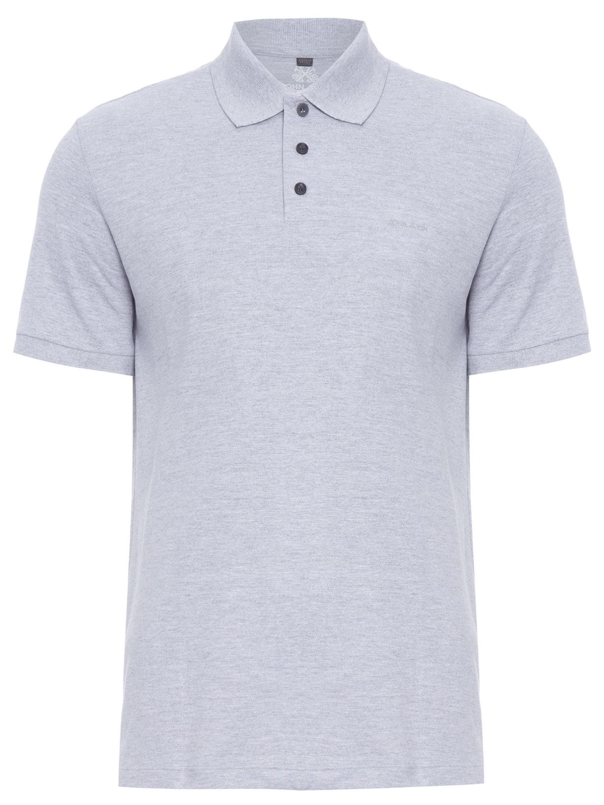 Polo Masculina New Simple Basic Cinza John John