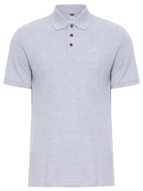 Polo Masculina New Simple Basic - Cinza