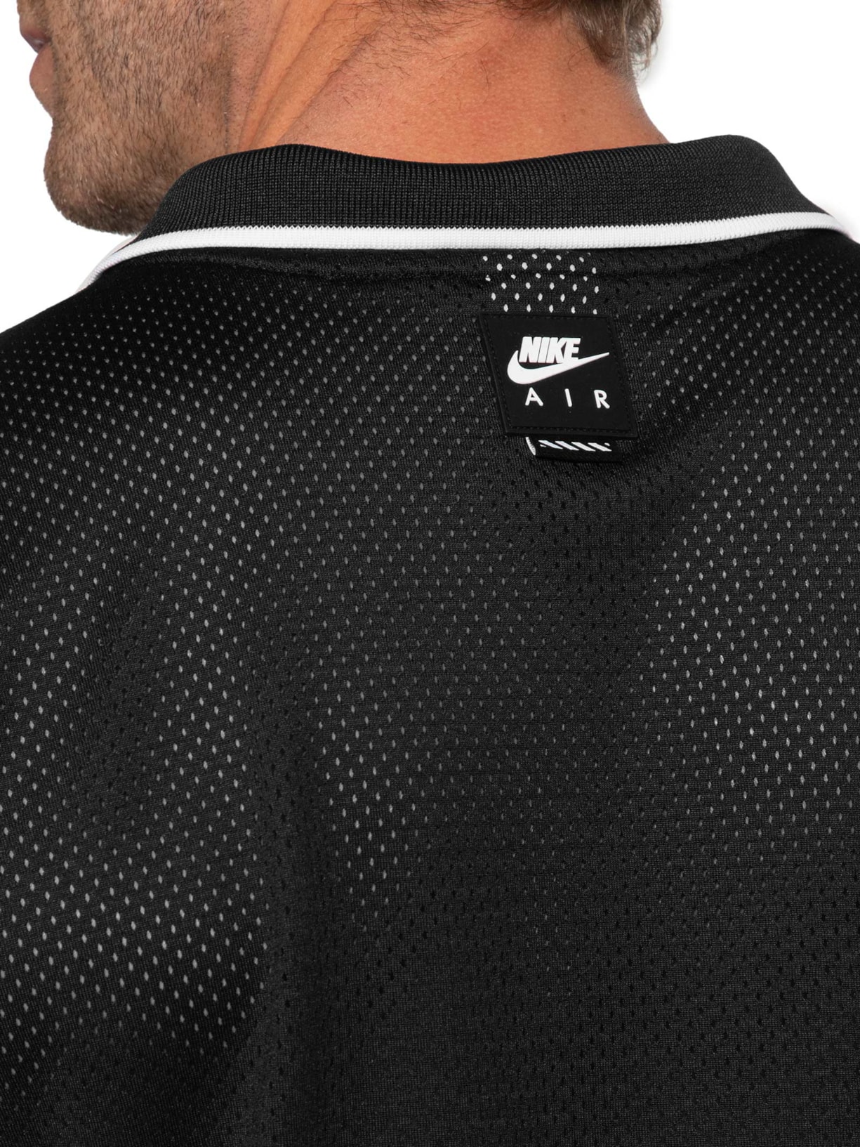 Pólo Masculina Nike Air Soccer Preto Nike