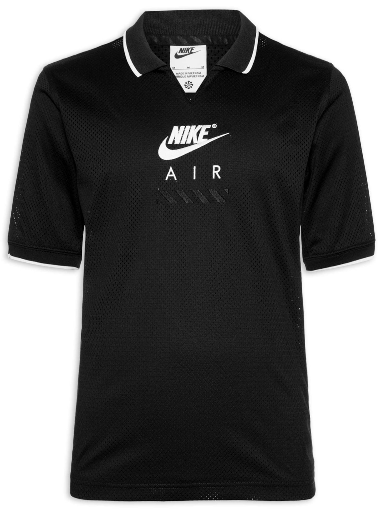 Pólo Masculina Nike Air Soccer - Preto