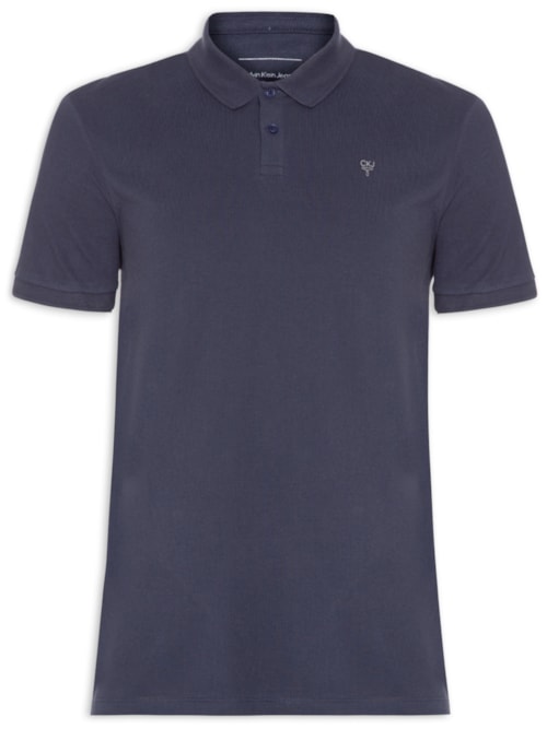 Polo Masculina Omega - Azul