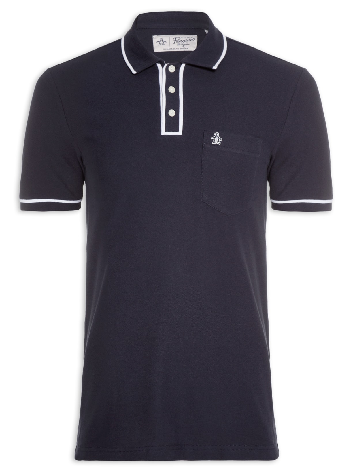 Polo Masculina Original - Azul Marinho