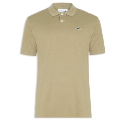 Polo Masculina Original Classic Fit L.12.12 Em Piquet De Algodão - Bege