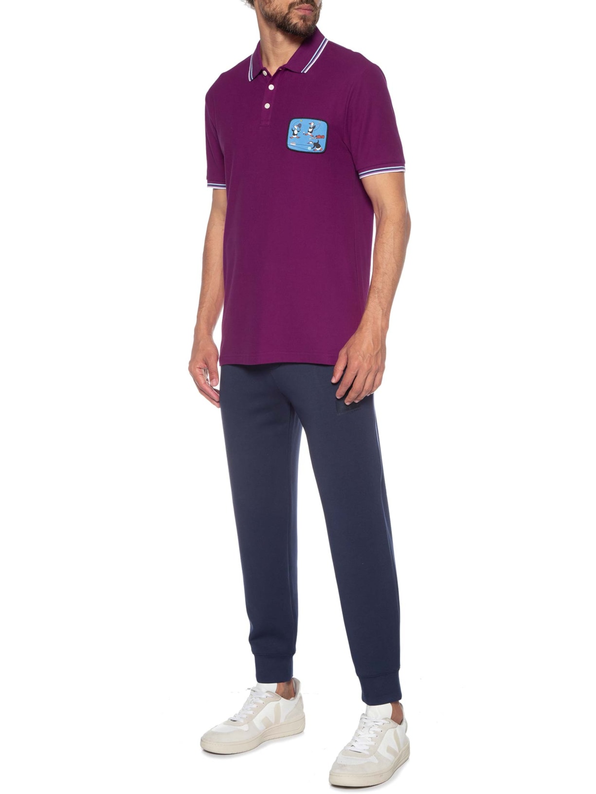 Polo Masculina Original Vinho Original Penguin