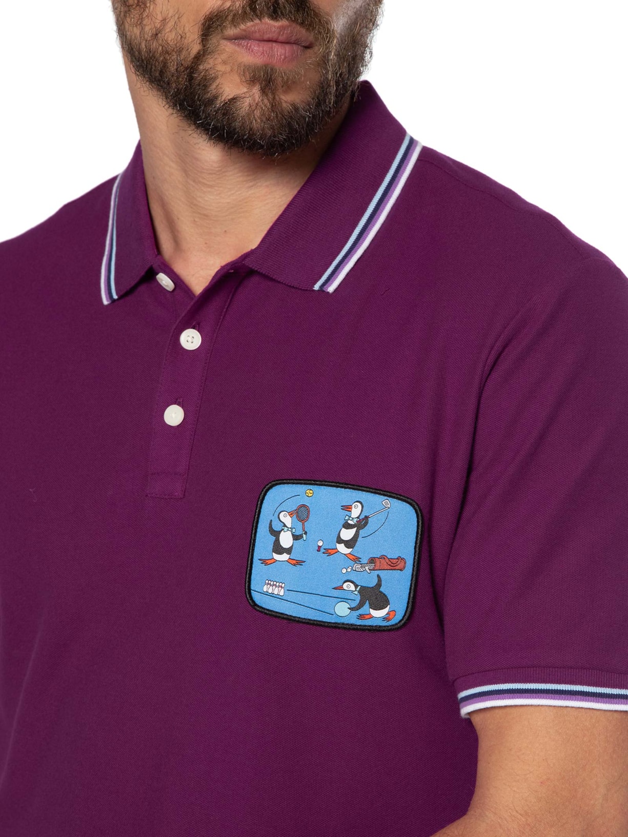 Polo Masculina Original Vinho Original Penguin