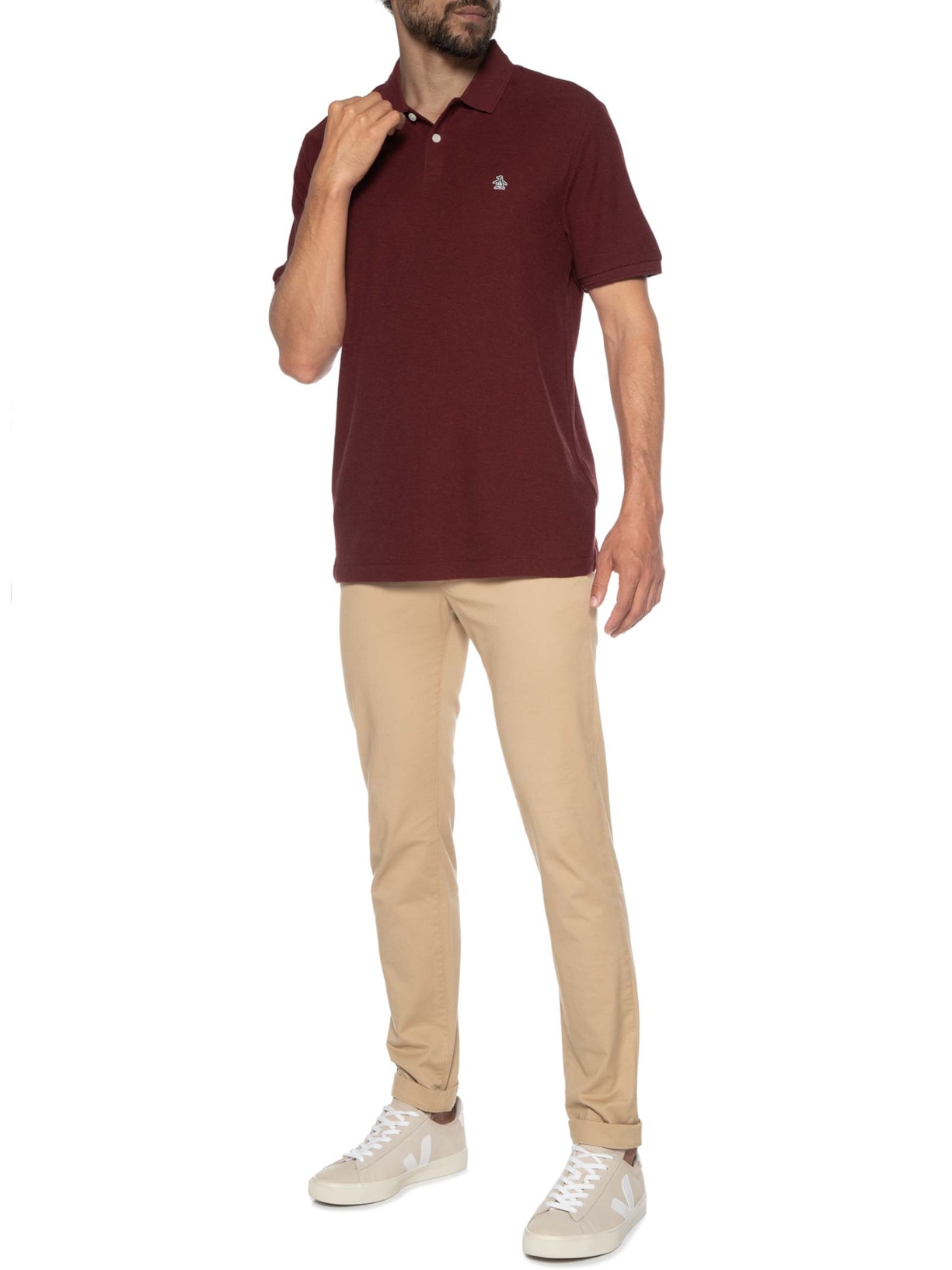 Polo Masculina Original Vinho Original Penguin