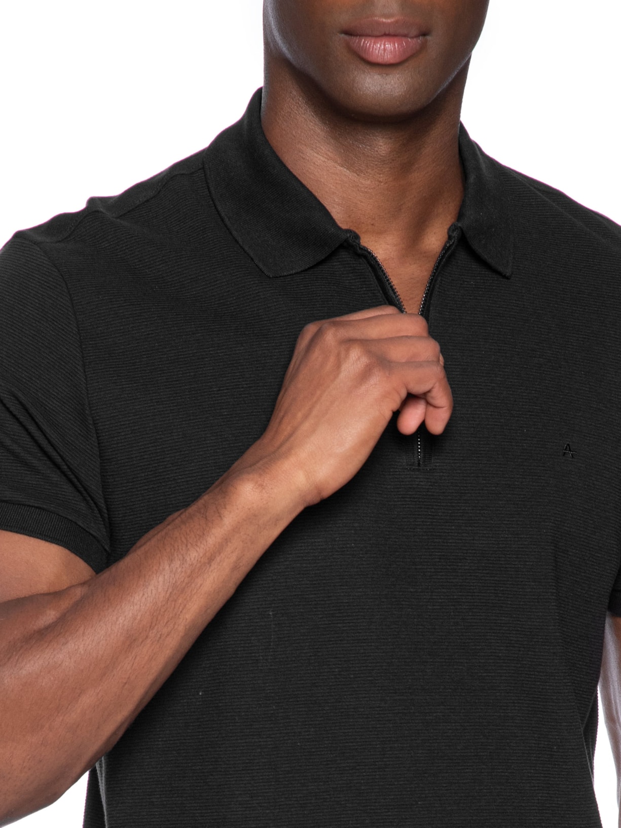 Polo Masculina Ottoman Preto Aramis