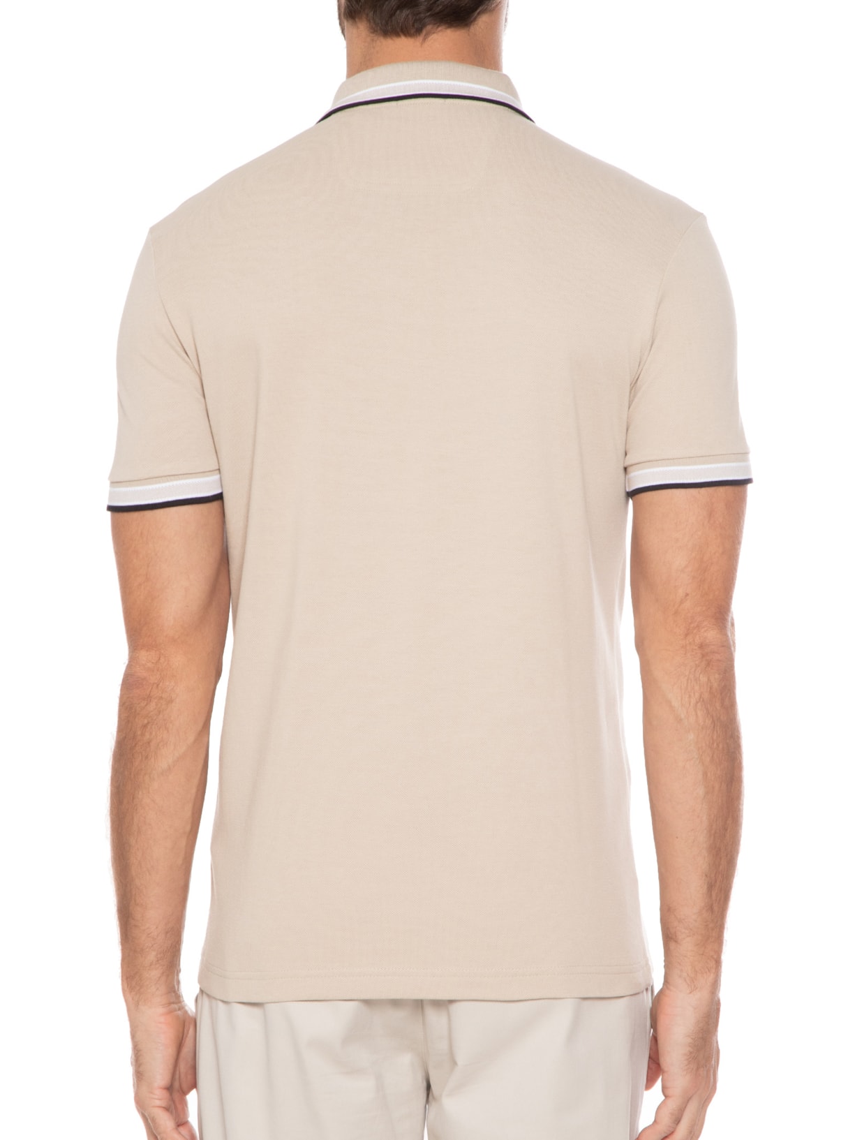 Polo Masculina Paddy Bege Boss