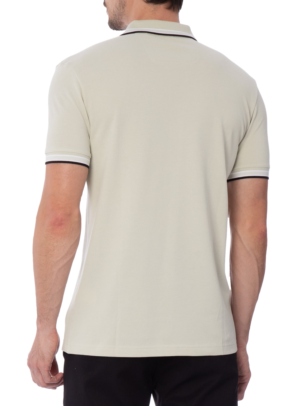 Polo Masculina Paddy Bege Boss
