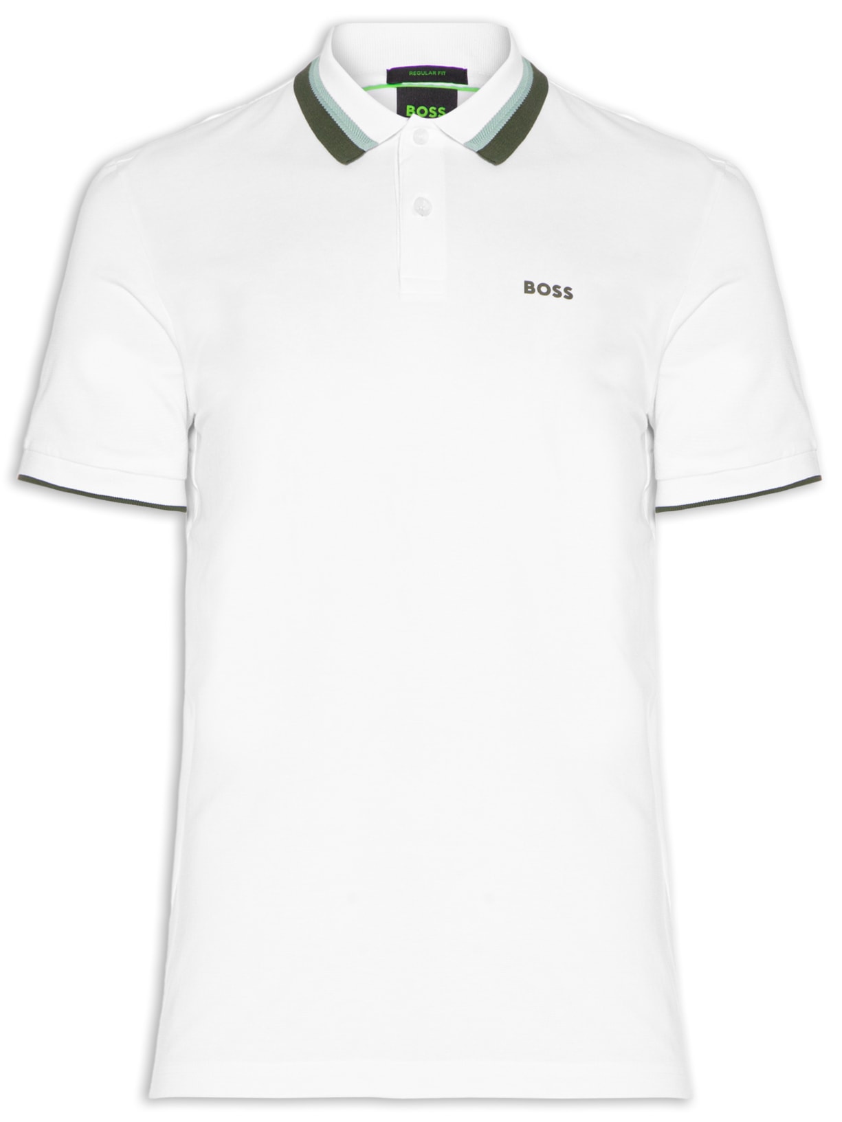 Polo Masculina Paddy Heritage - Branco