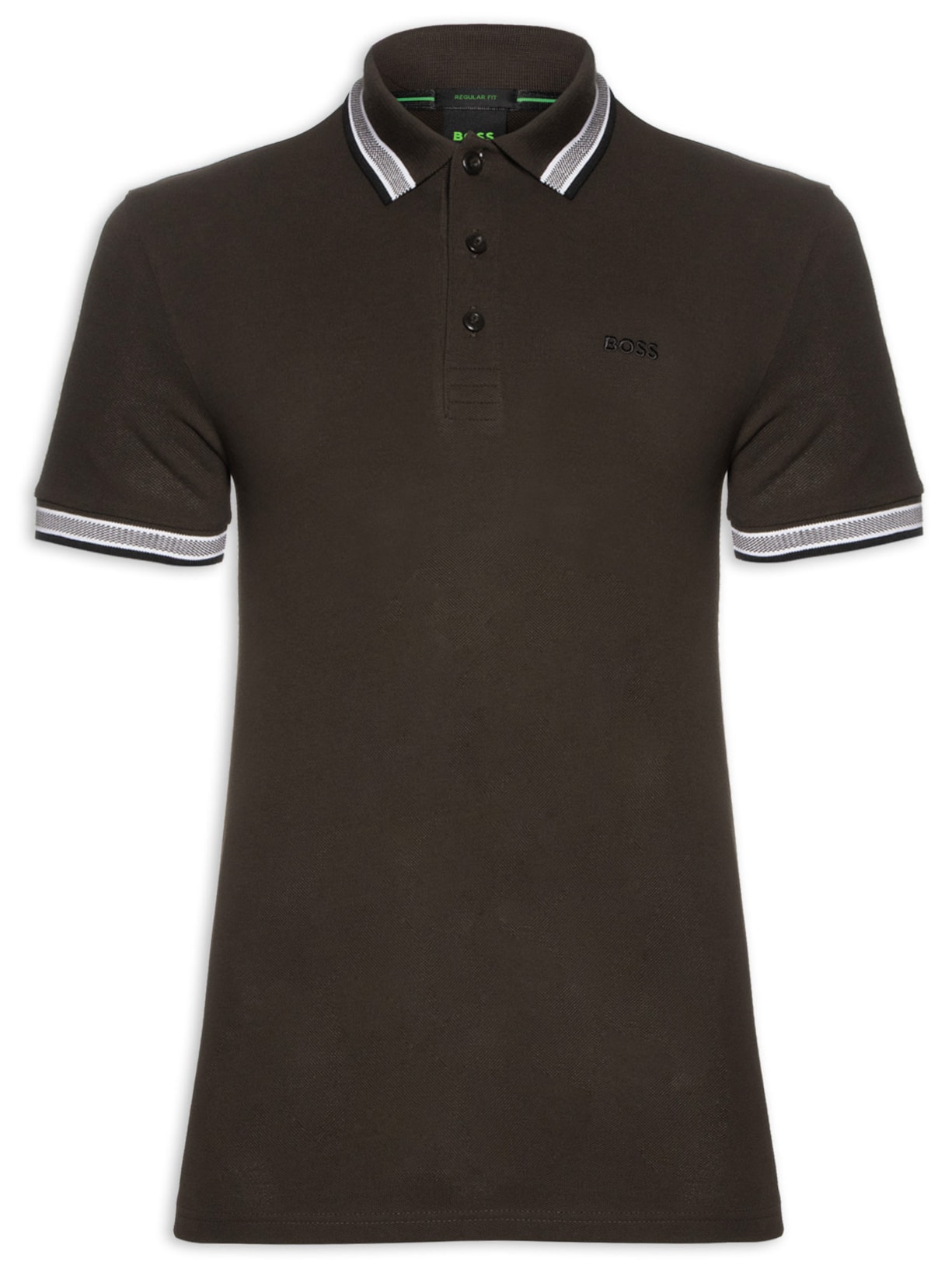 Polo Masculina Paddy - Marrom