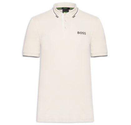 Polo Masculina Paddy Regular Fit  - Bege