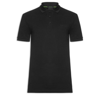 Polo Masculina Paddy Regular Fit - Preto