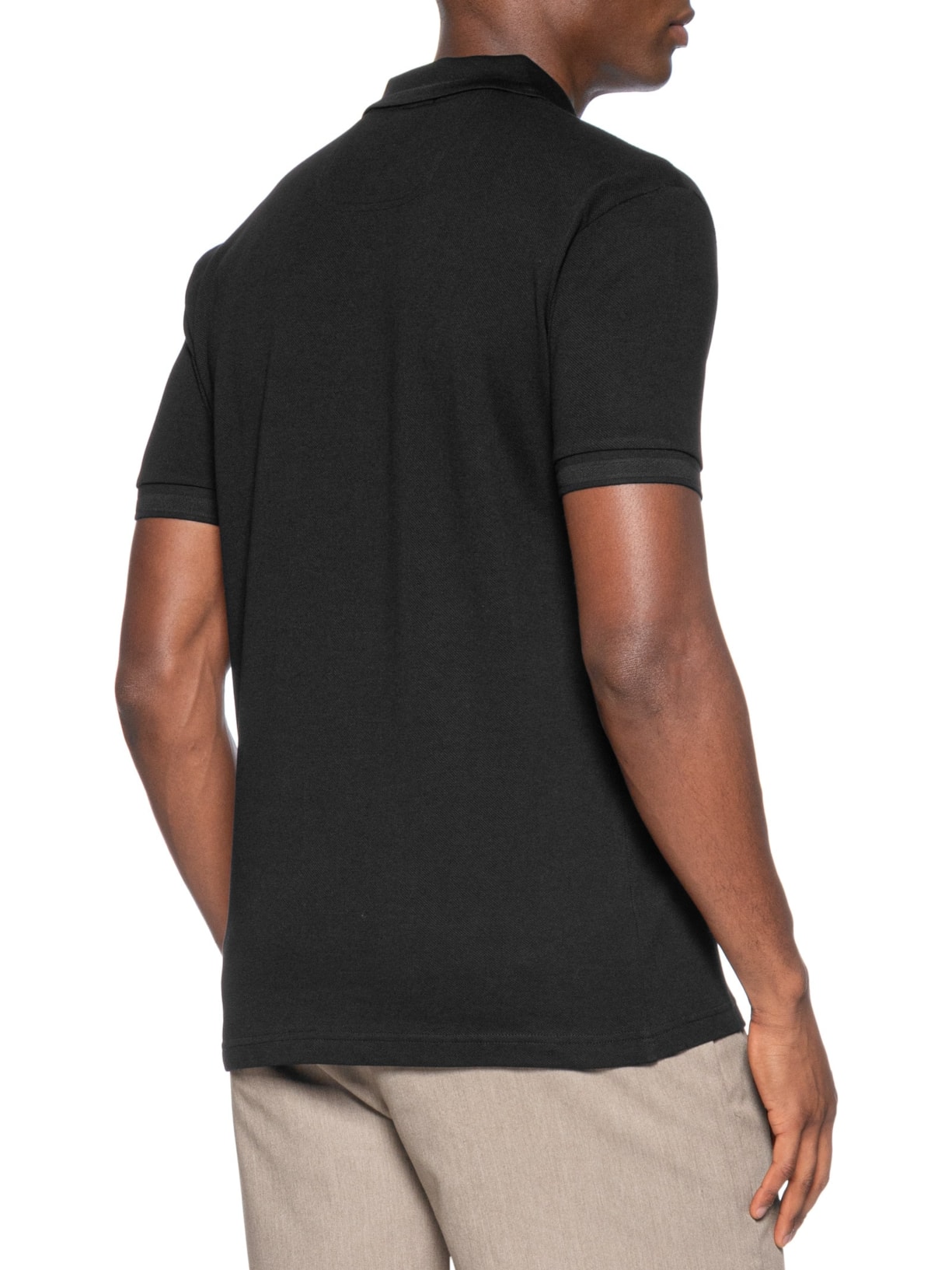 Polo Masculina Paddy Regular Fit Preto Boss