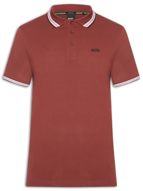Polo Masculina Paddy Regular Fit - Rosa