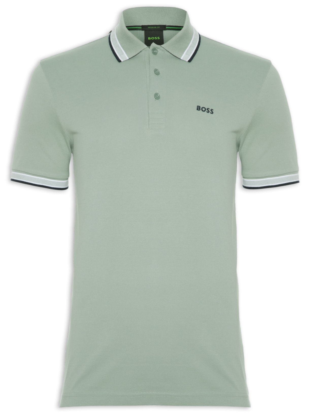 Polo Masculina Paddy Verde Boss