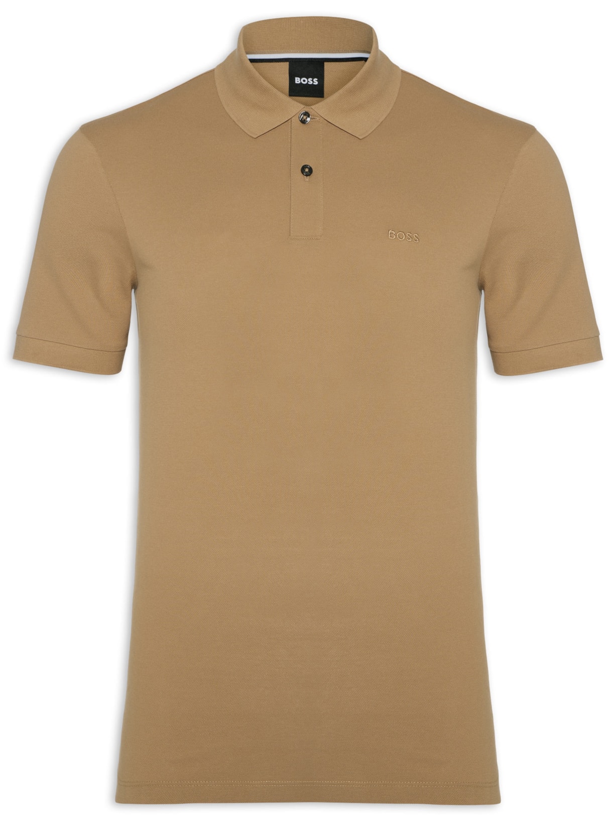 Polo Masculina Pallas Bege Boss