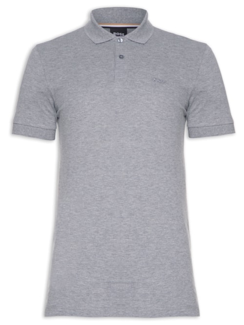 Polo Masculina Pallas - Cinza