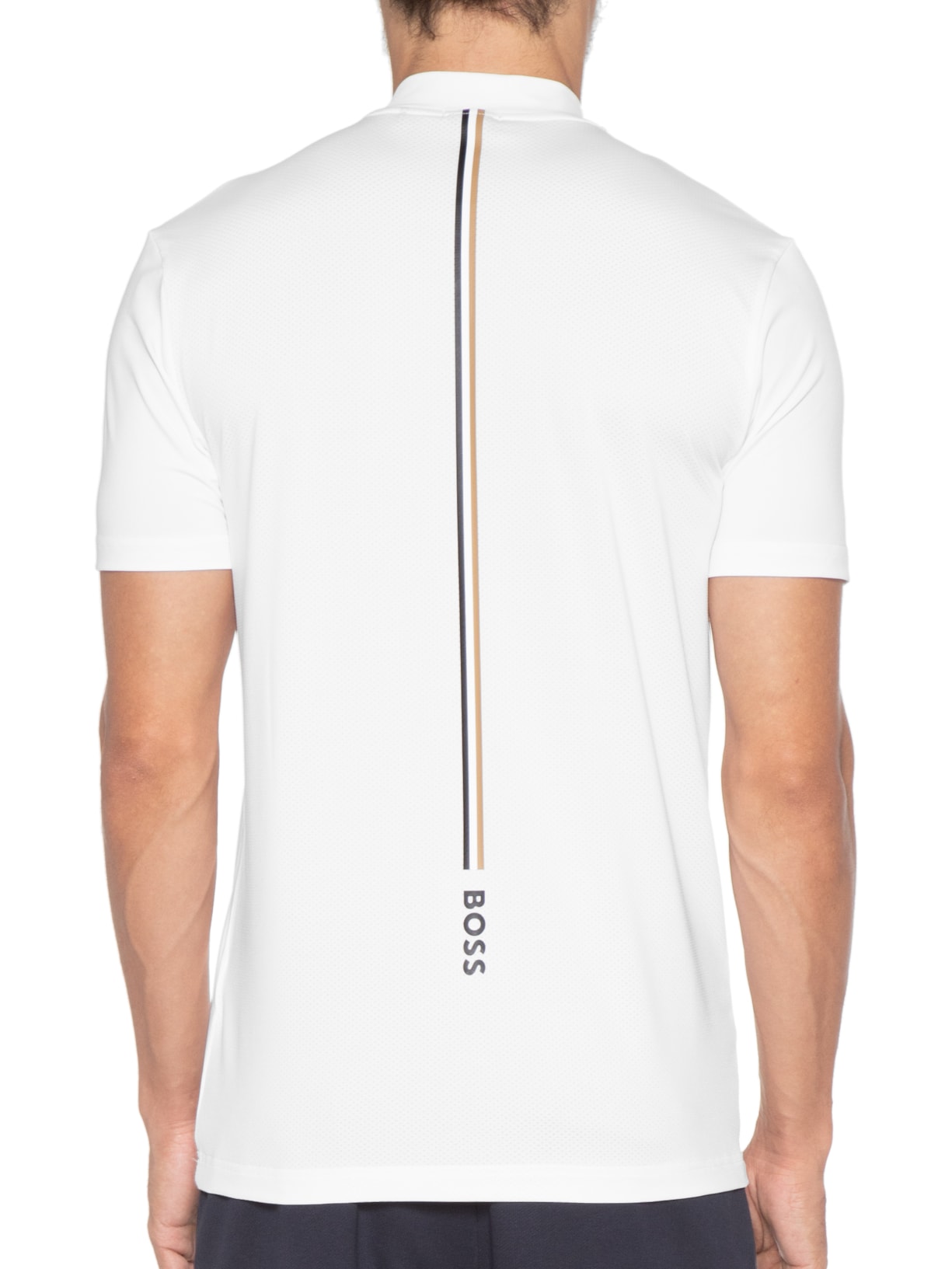 Polo Masculina Pariq Mb Branco Boss