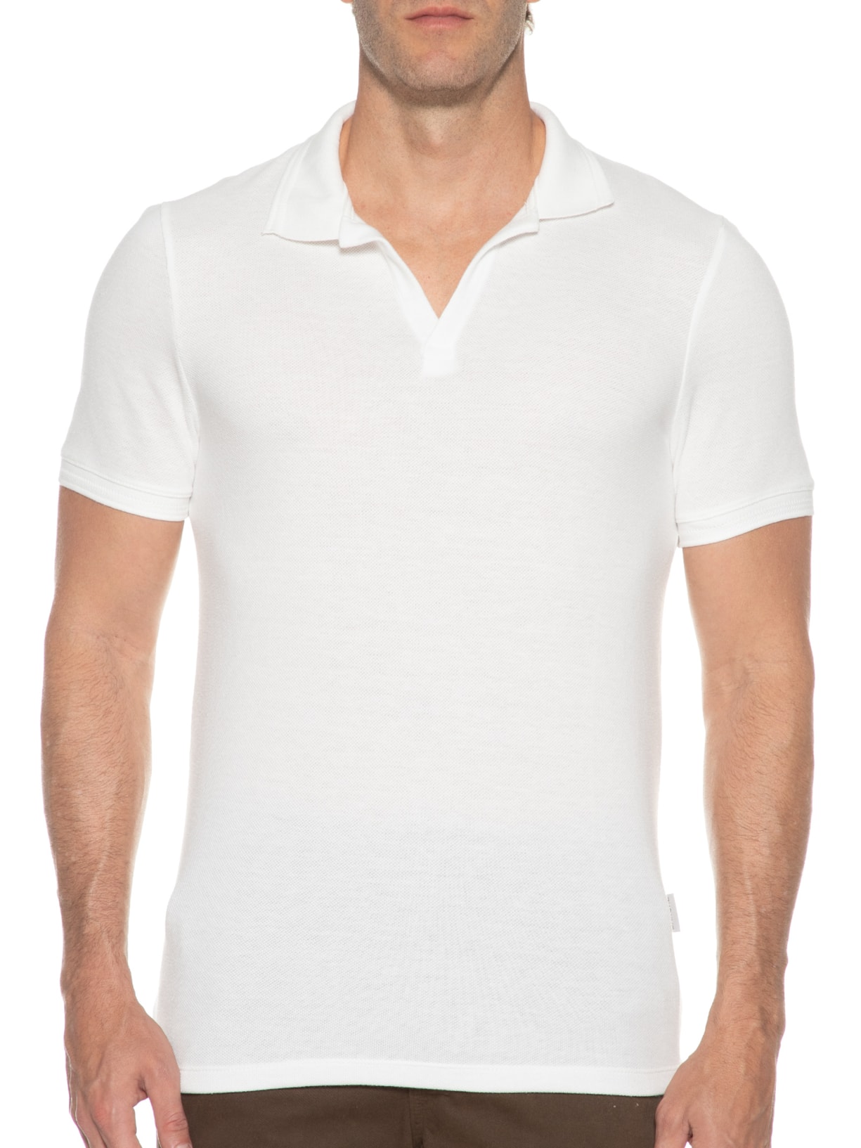 Polo Masculina Paris Off White Barche