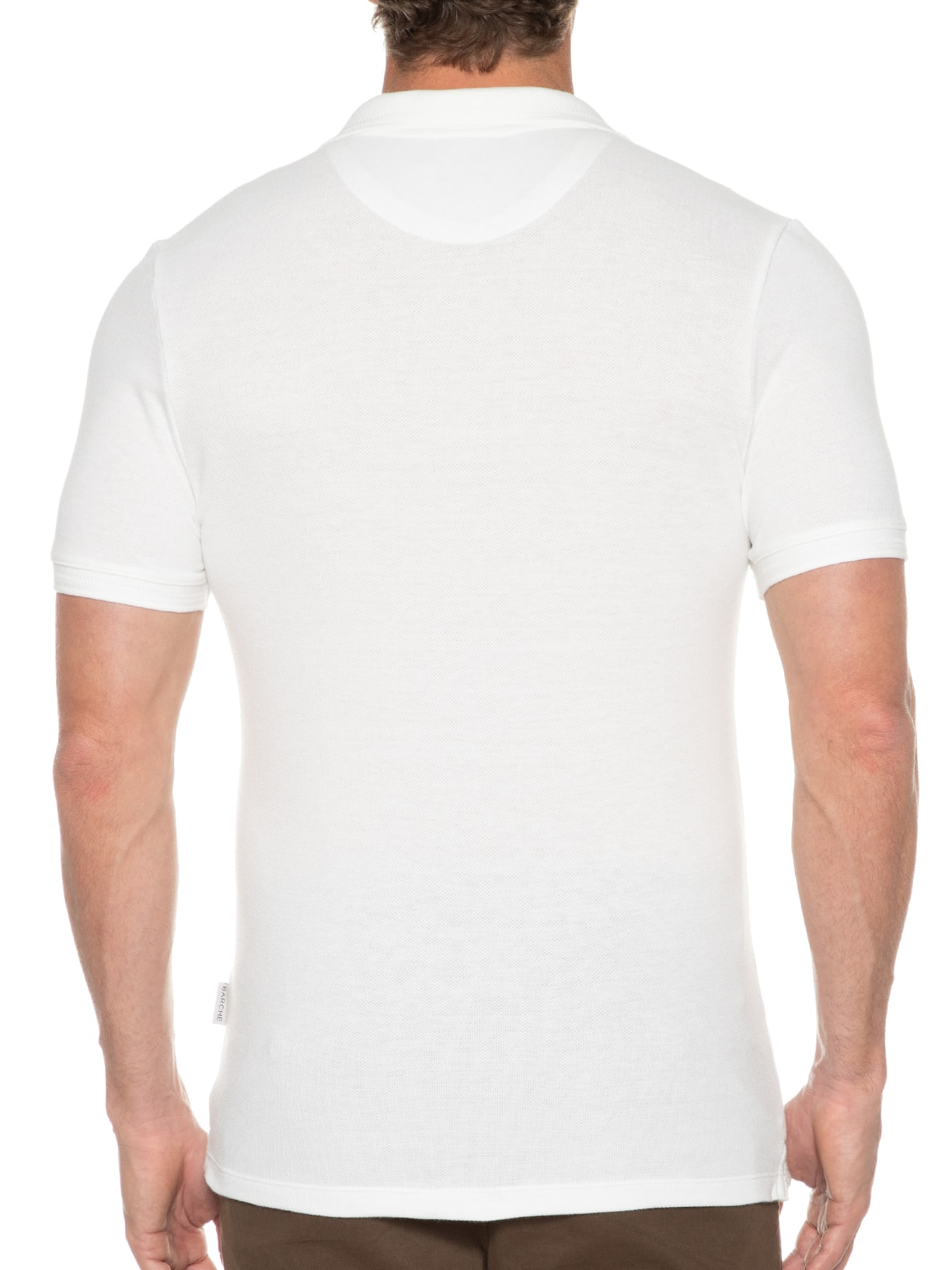 Polo Masculina Paris Off White Barche