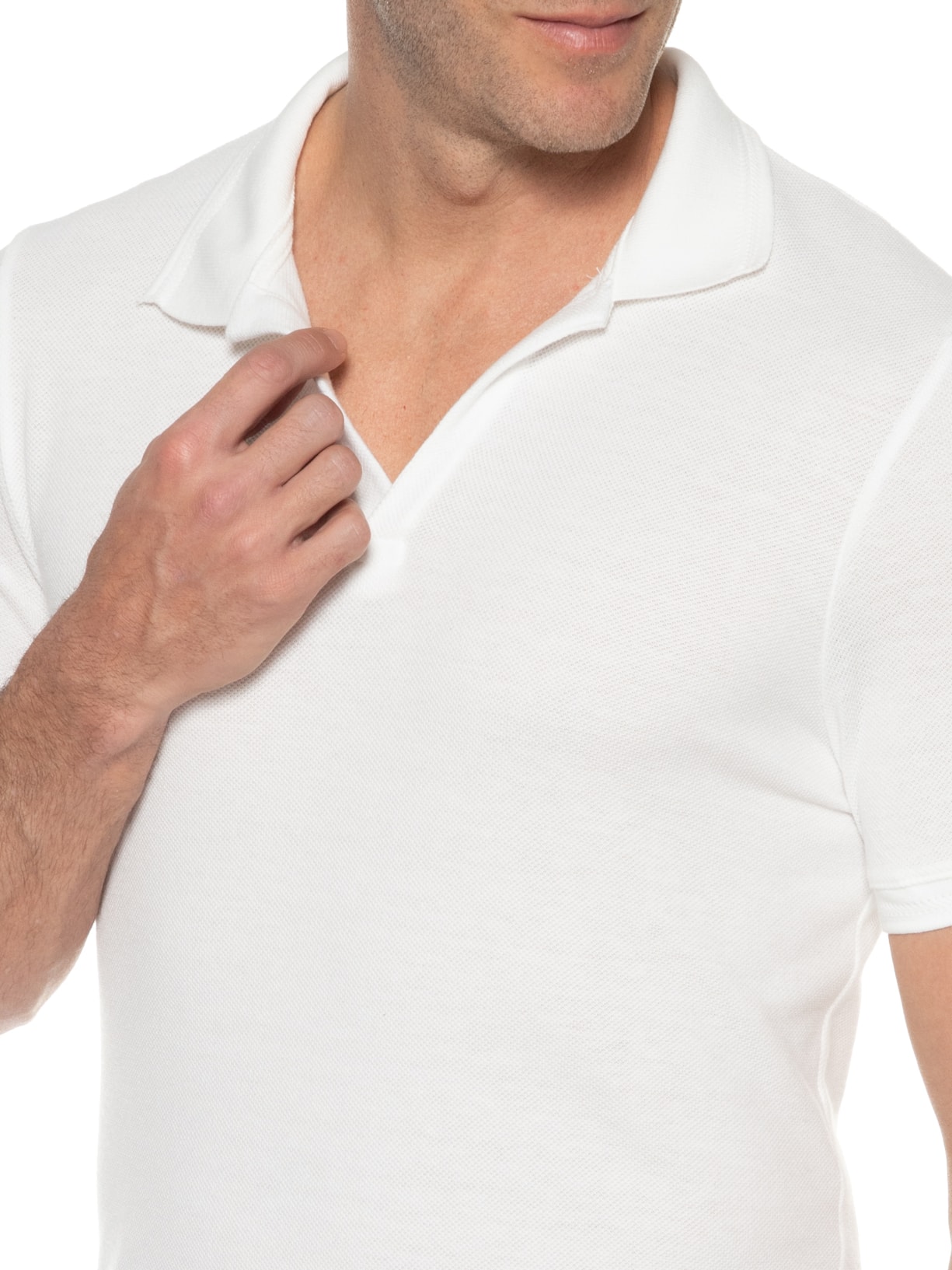 Polo Masculina Paris Off White Barche