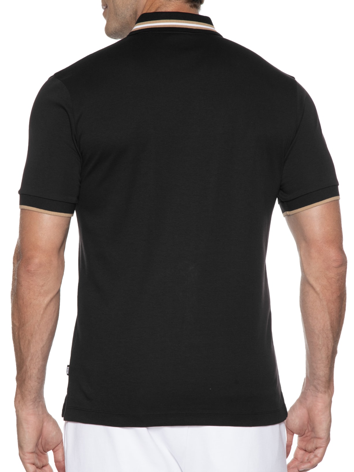 Polo Masculina Parlay 194 Preto Boss