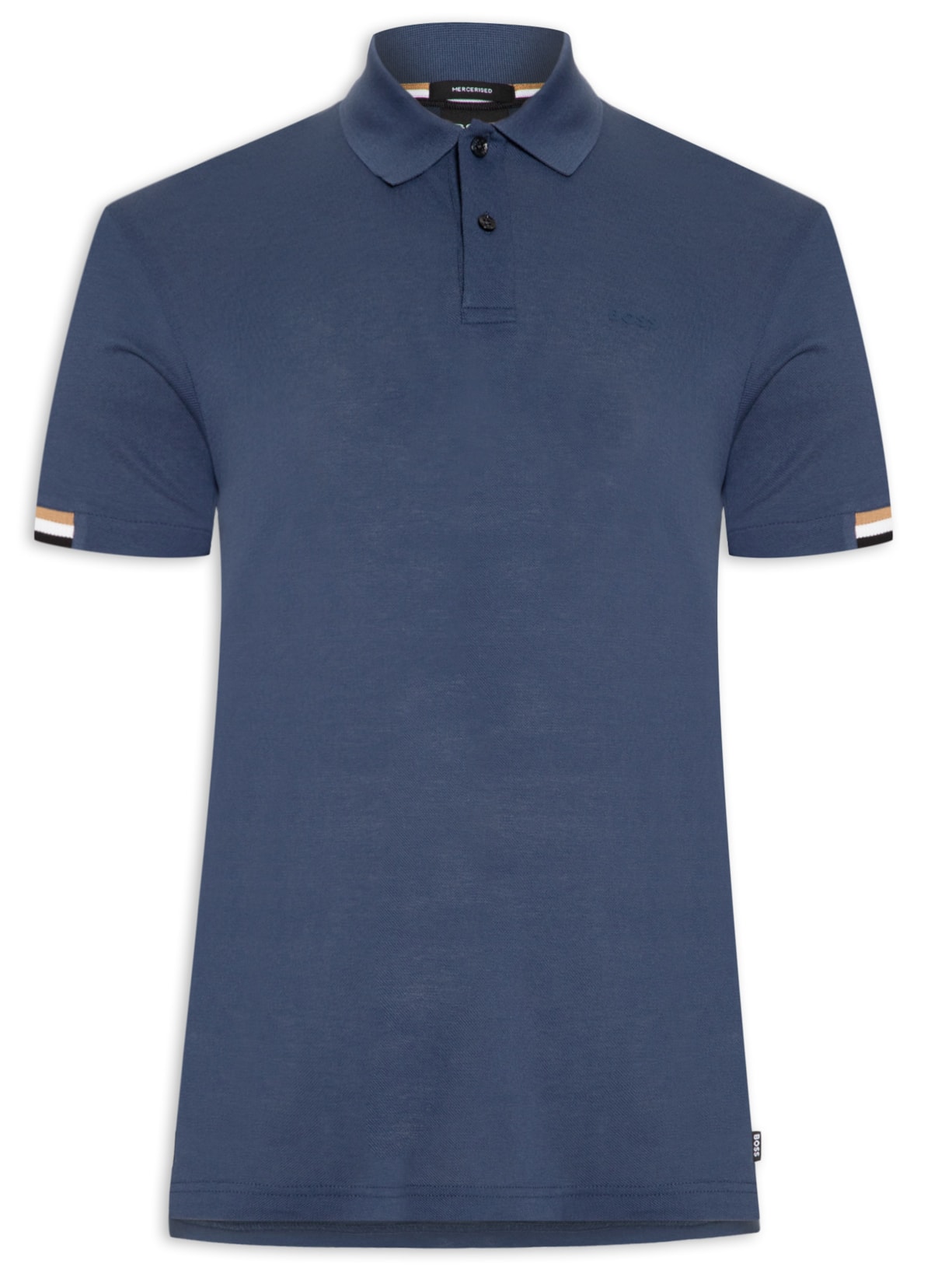 Polo Masculina Parlay Azul Boss