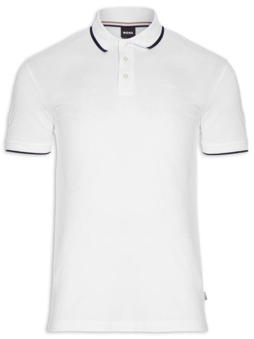 Polo Masculina Parlay - Branco
