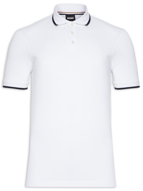 Polo Masculina Parlay - Branco