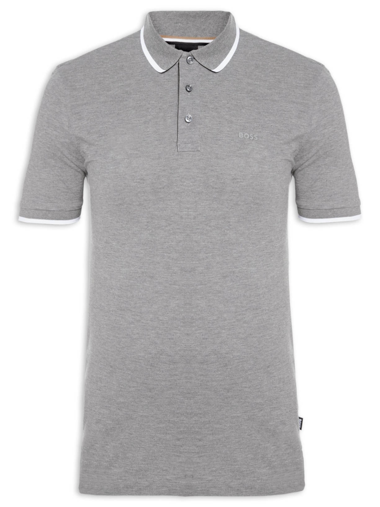 Polo Masculina Parlay - Cinza