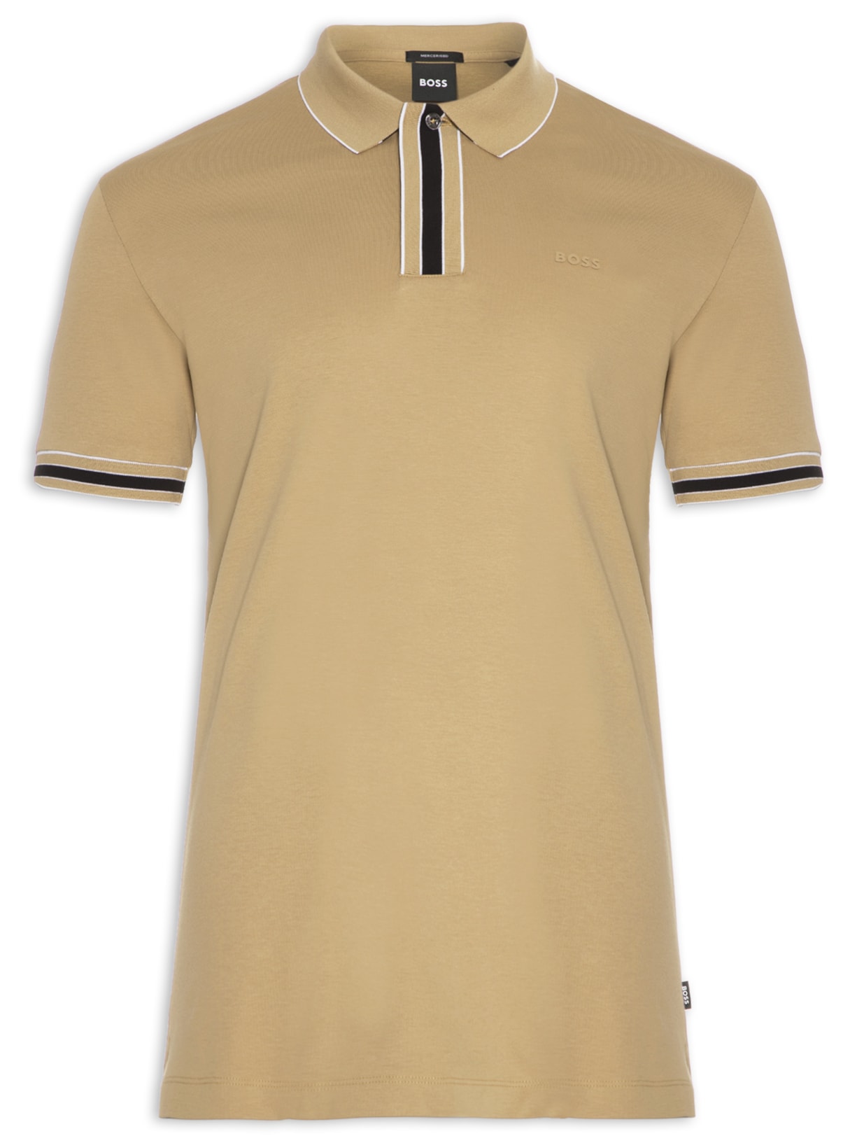 Polo Masculina Parlay - Marrom