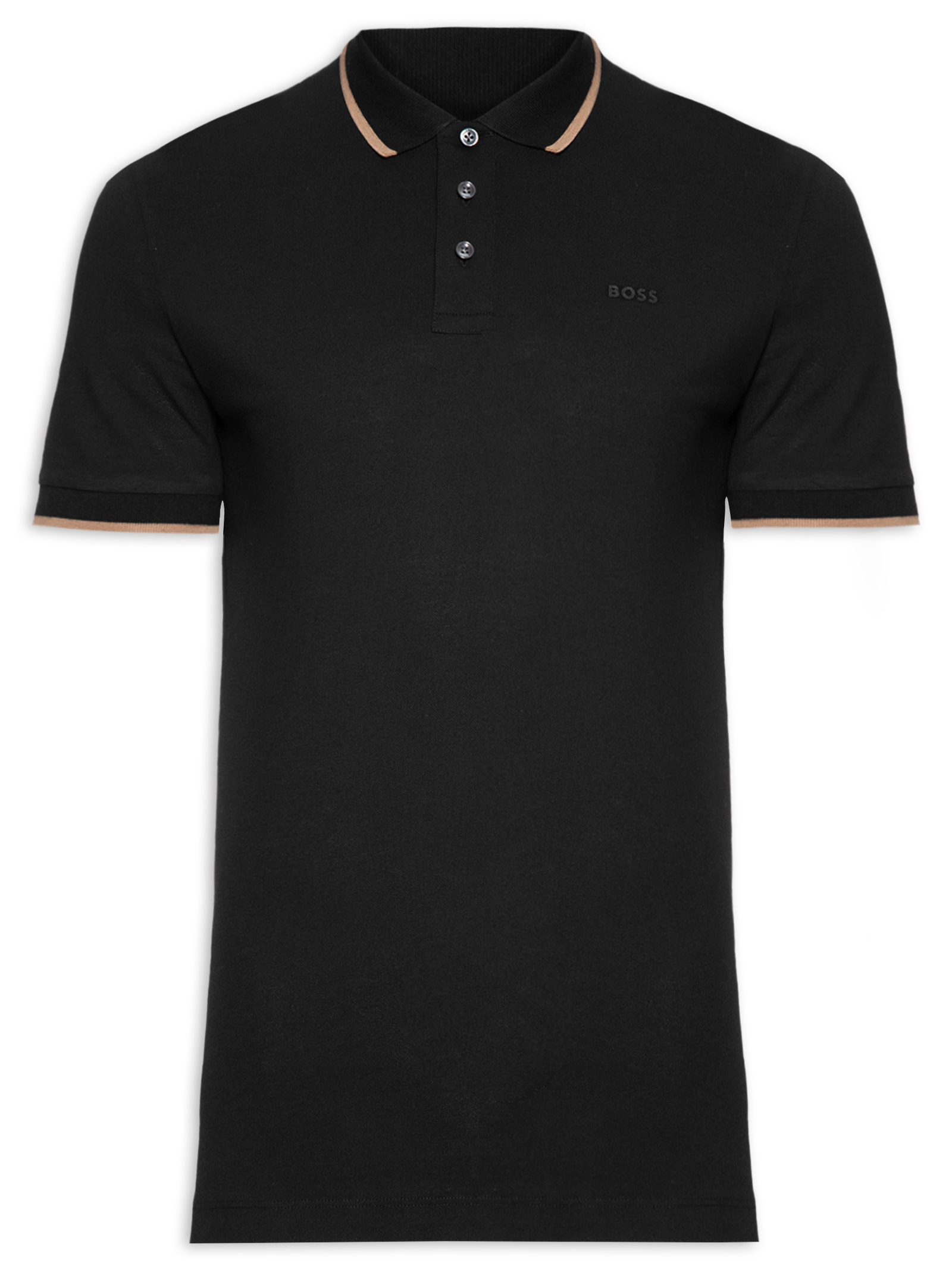 Boss - Polo Masculina Parlay - Preto