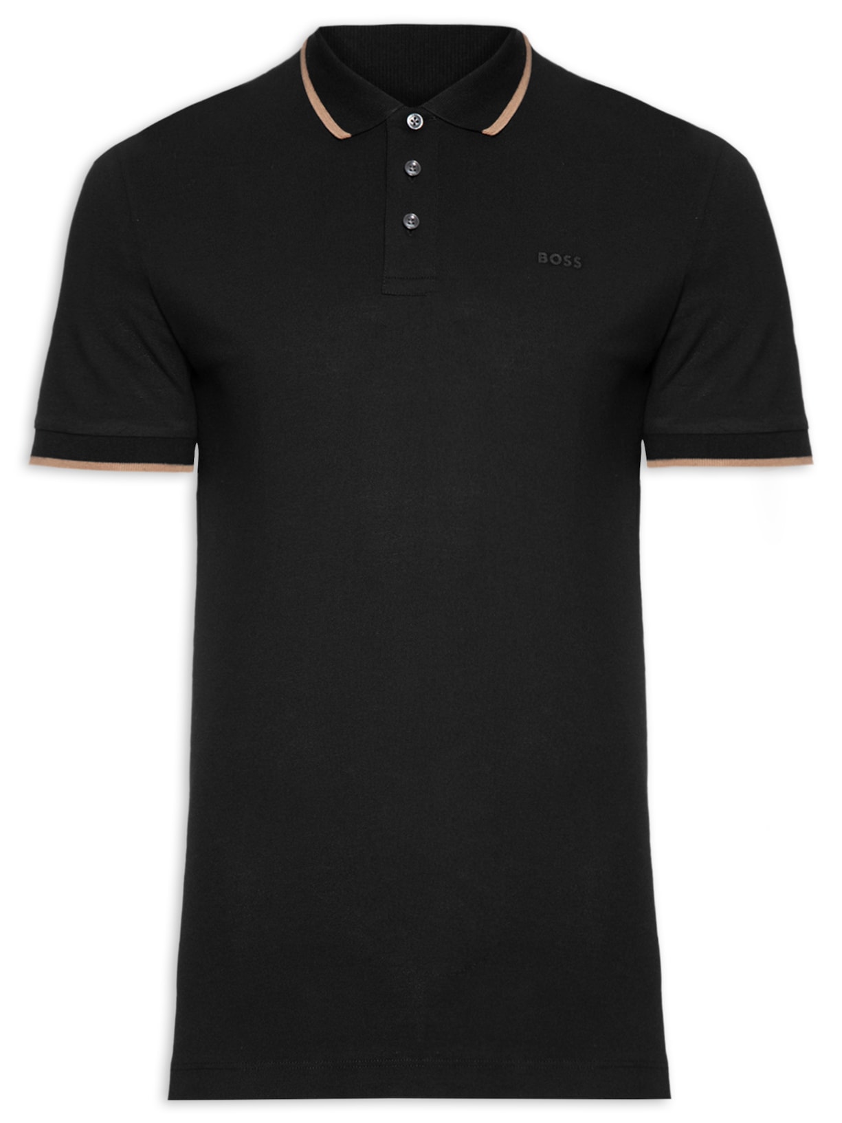 Polo Masculina Parlay - Preto