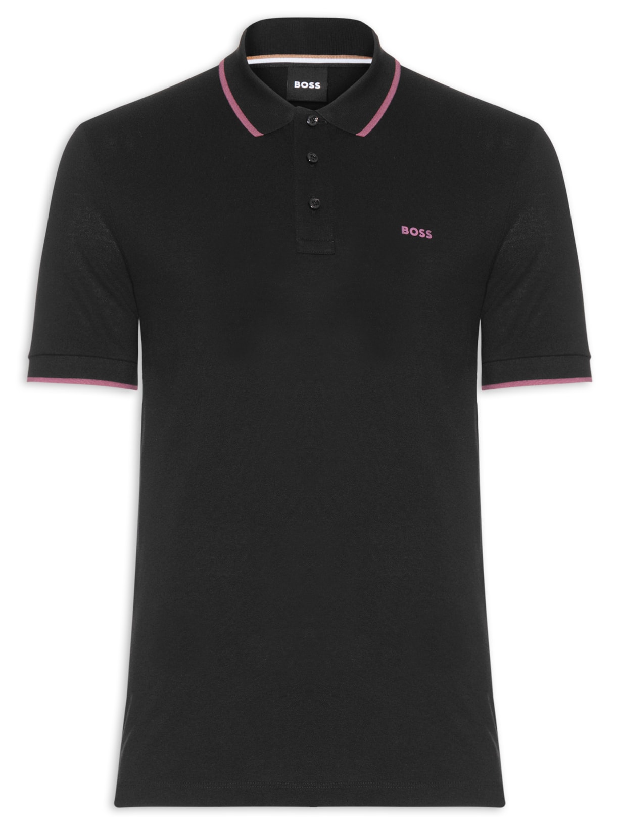 Polo Masculina Parlay - Preto