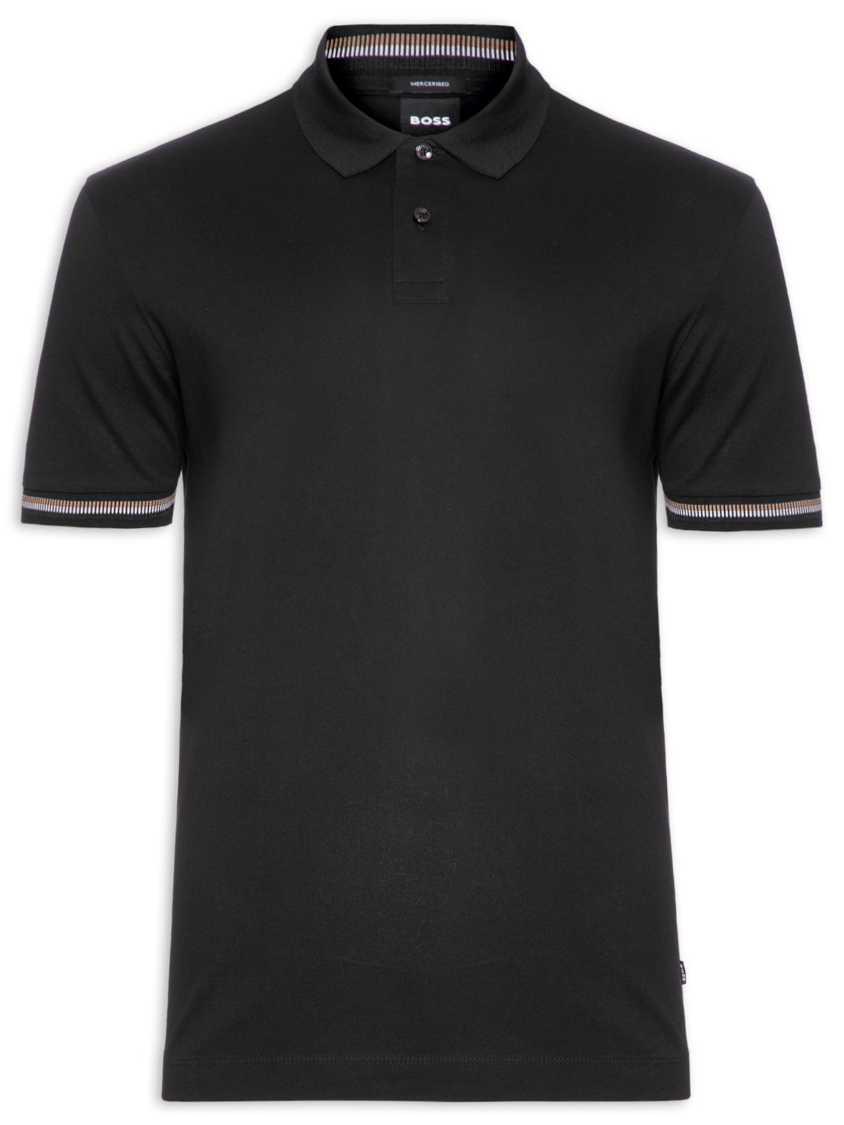 Polo Masculina Parlay - Preto