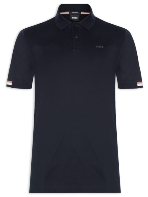 Polo Masculina Parley - Azul