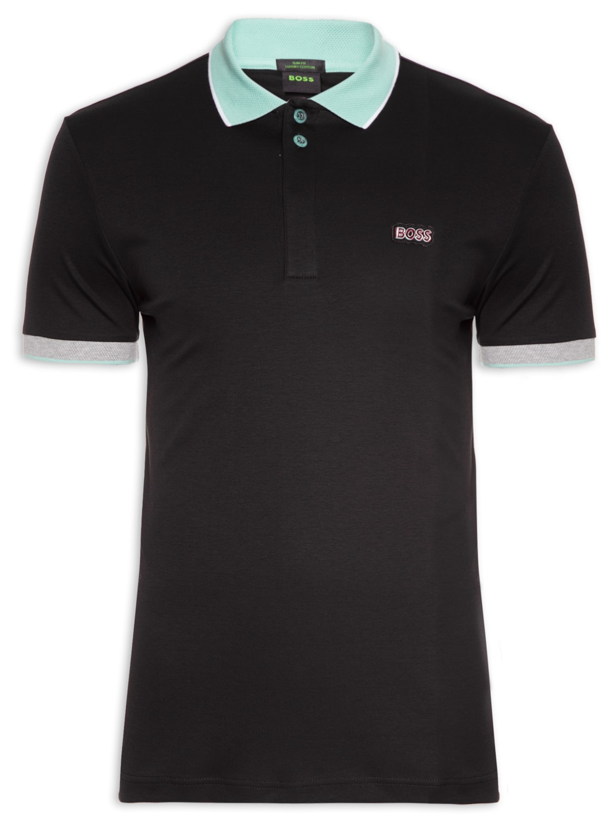 Polo Masculina Paule - Preto