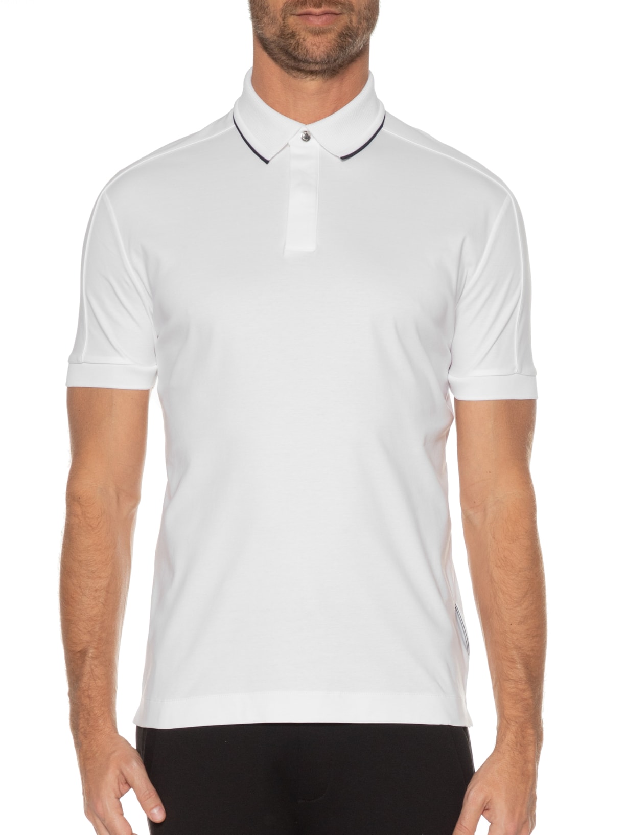 Polo Masculina Penrose 260 Branco Boss