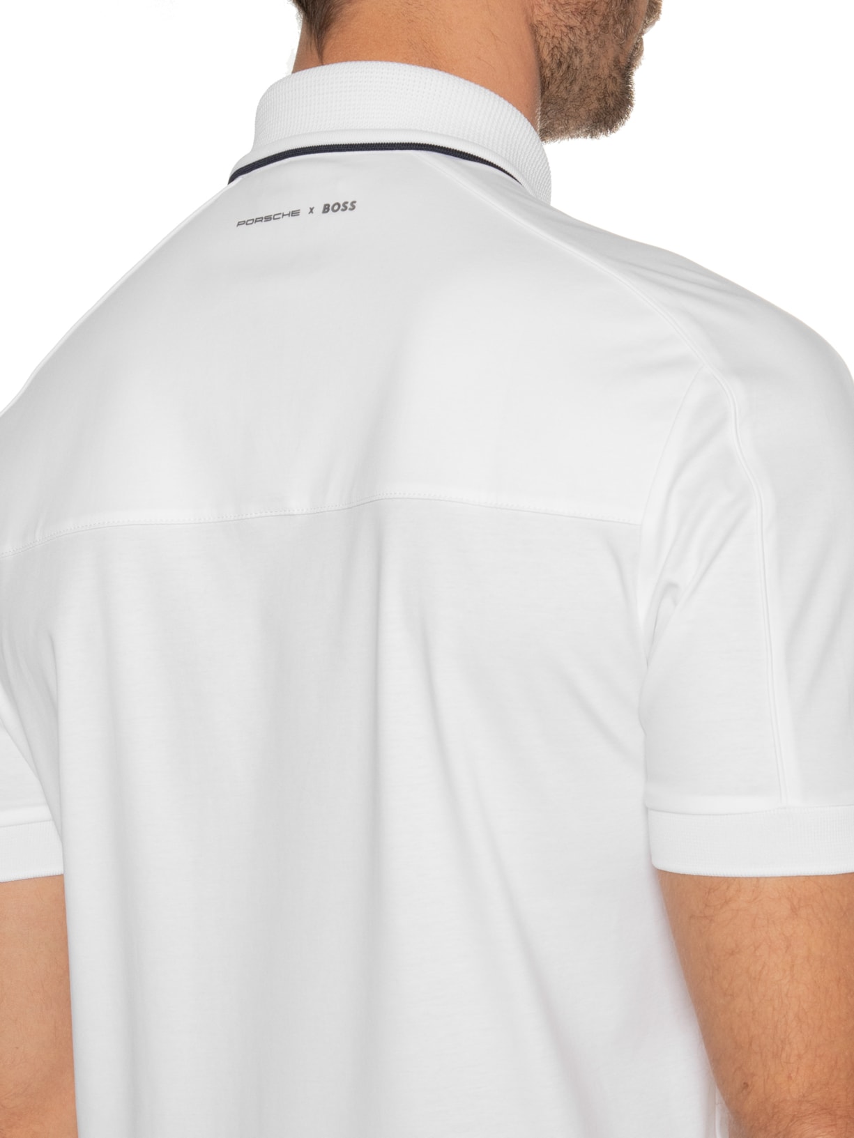 Polo Masculina Penrose 260 Branco Boss