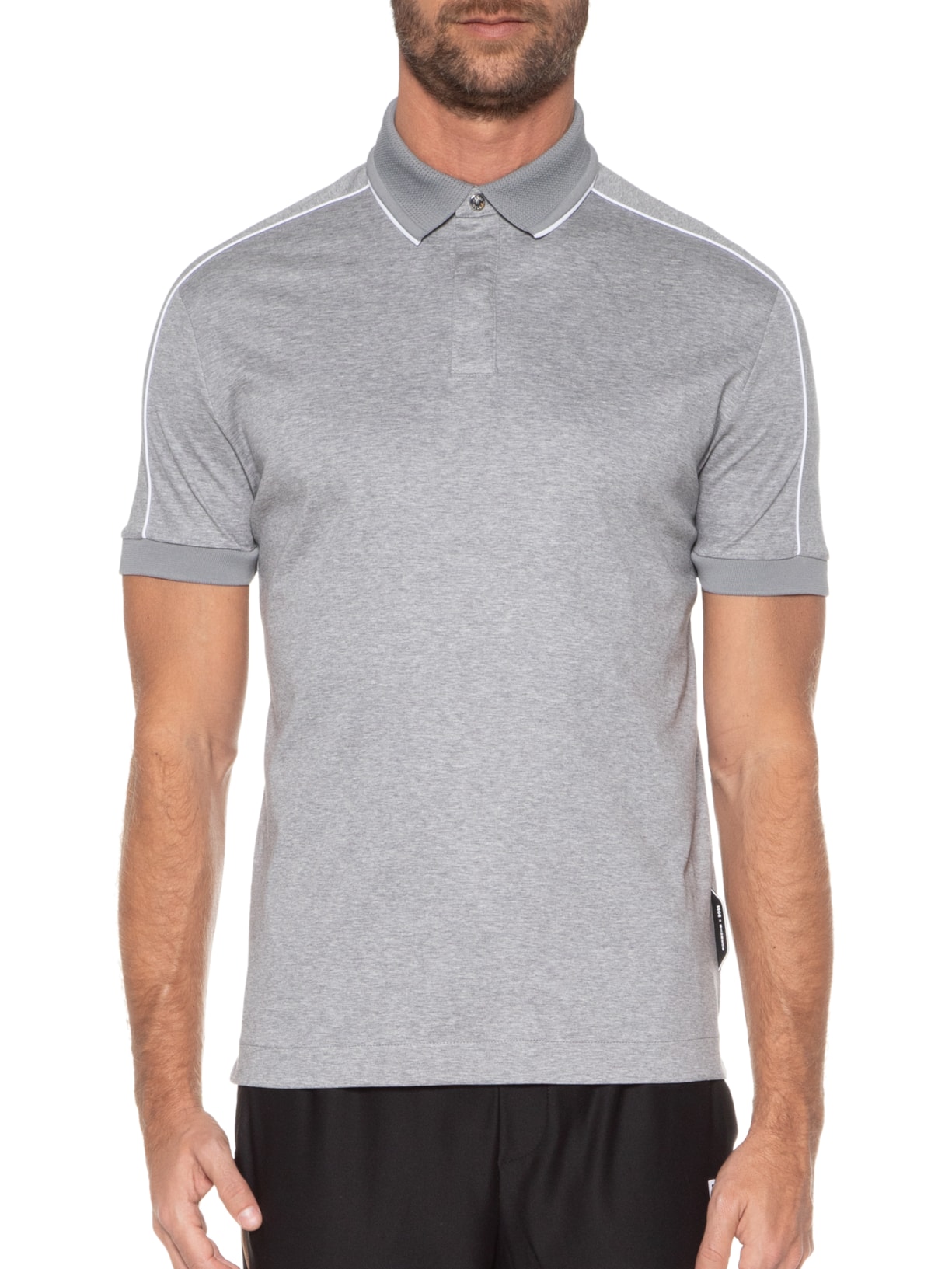 Polo Masculina Penrose 260 Cinza Boss