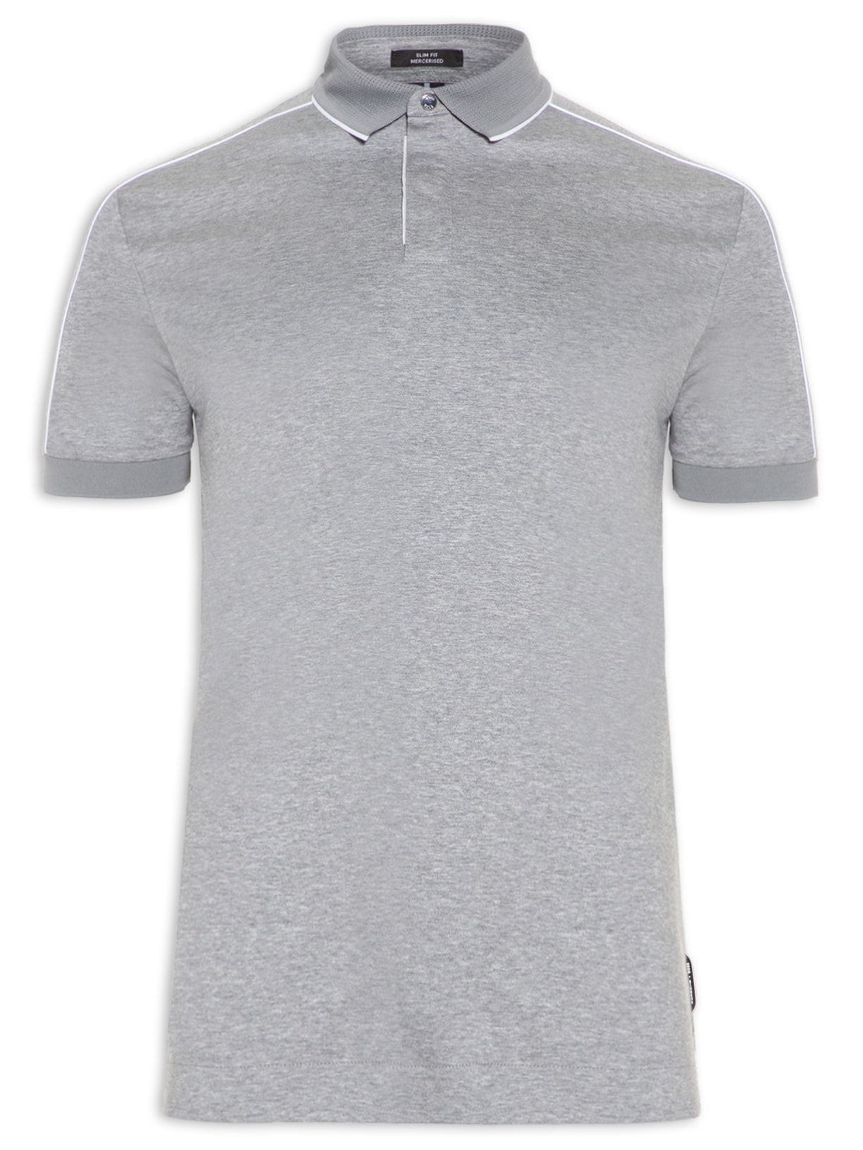 Polo Masculina Penrose 260 - Cinza
