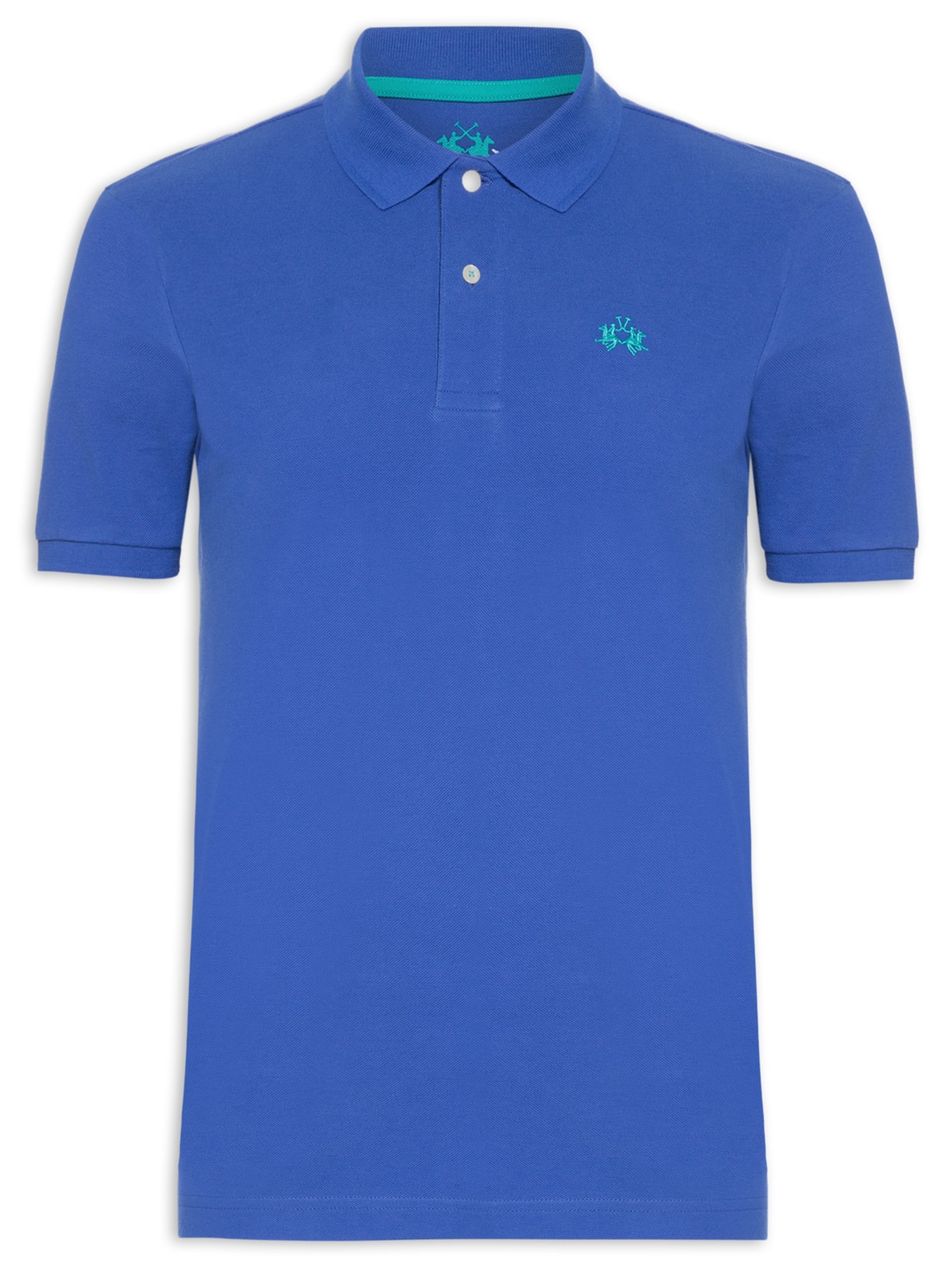 Polo Masculina Pietro - Azul