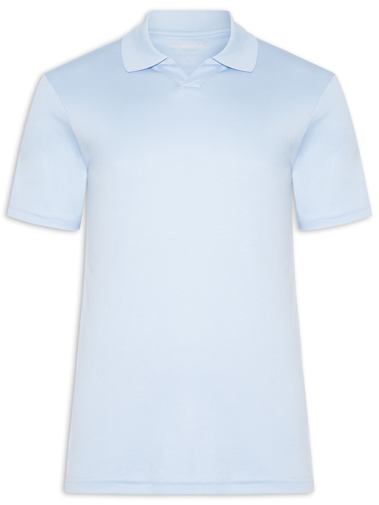 Polo Masculina Pima Cotton Azul Paramount Alfaiataria