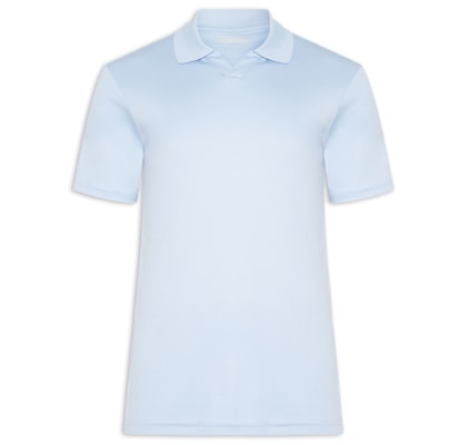 Polo Masculina Pima Cotton - Azul
