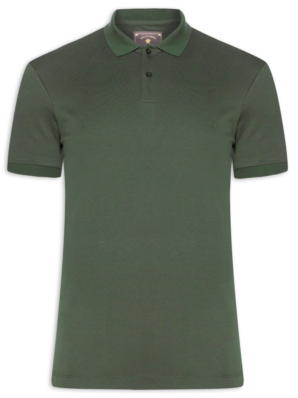 Polo Masculina Pima Cotton - Verde
