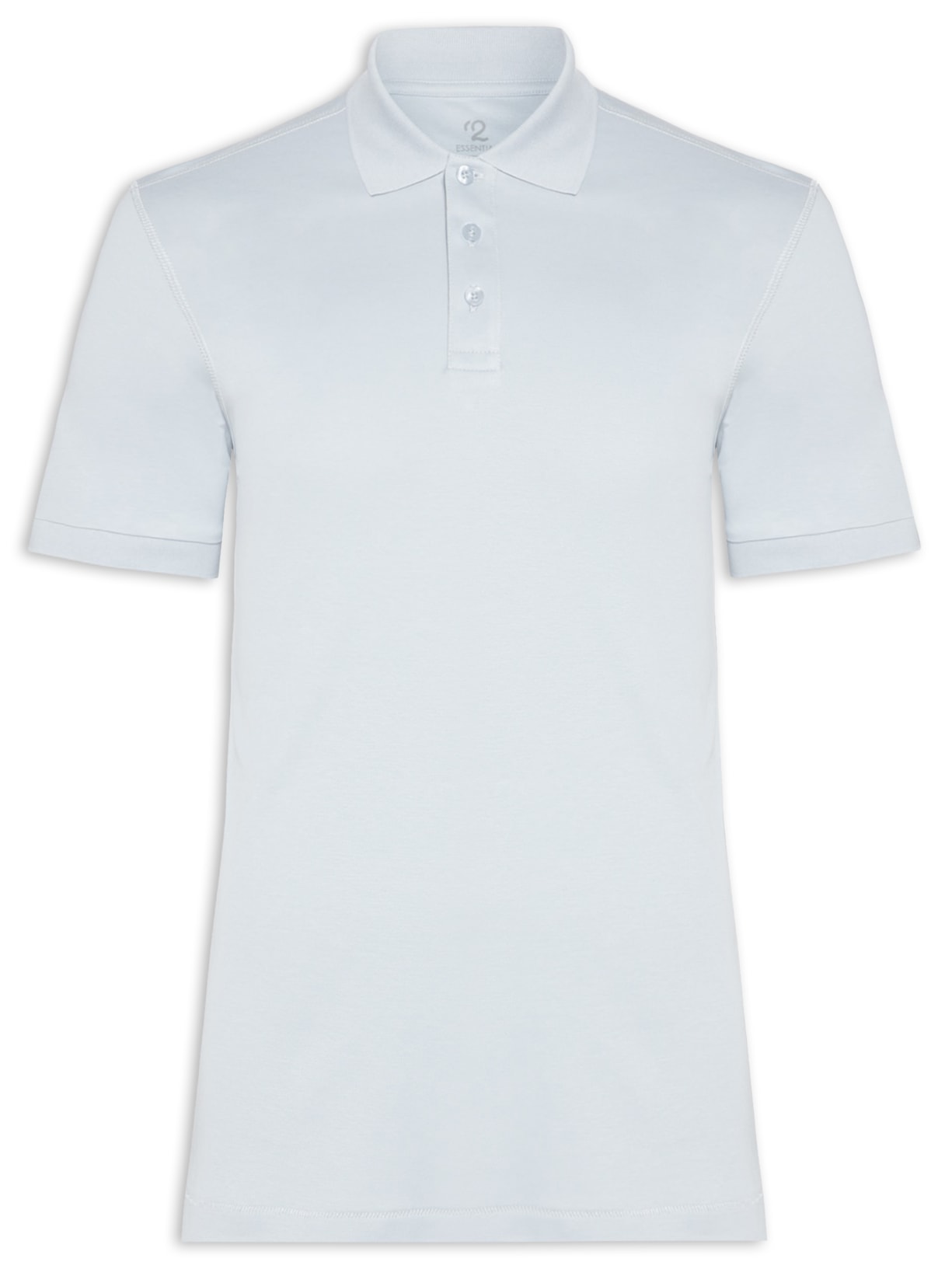 Polo Masculina Pima Manga Curta Regular Fit - Azul
