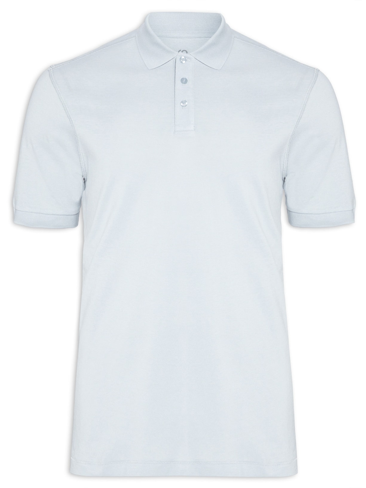 Polo Masculina Pima Manga Curta Regular Fit Piquet - Azul