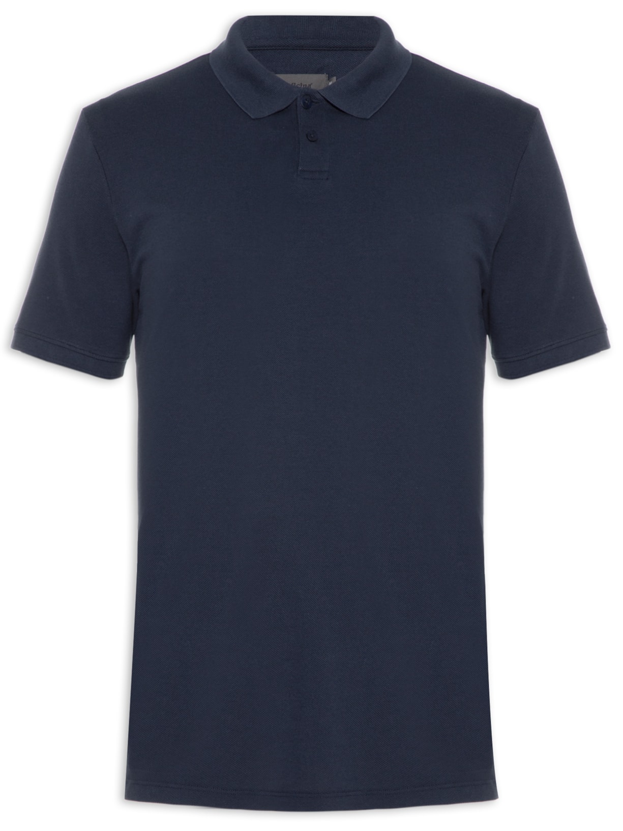 Polo Masculina Pima Pique Nu - Azul